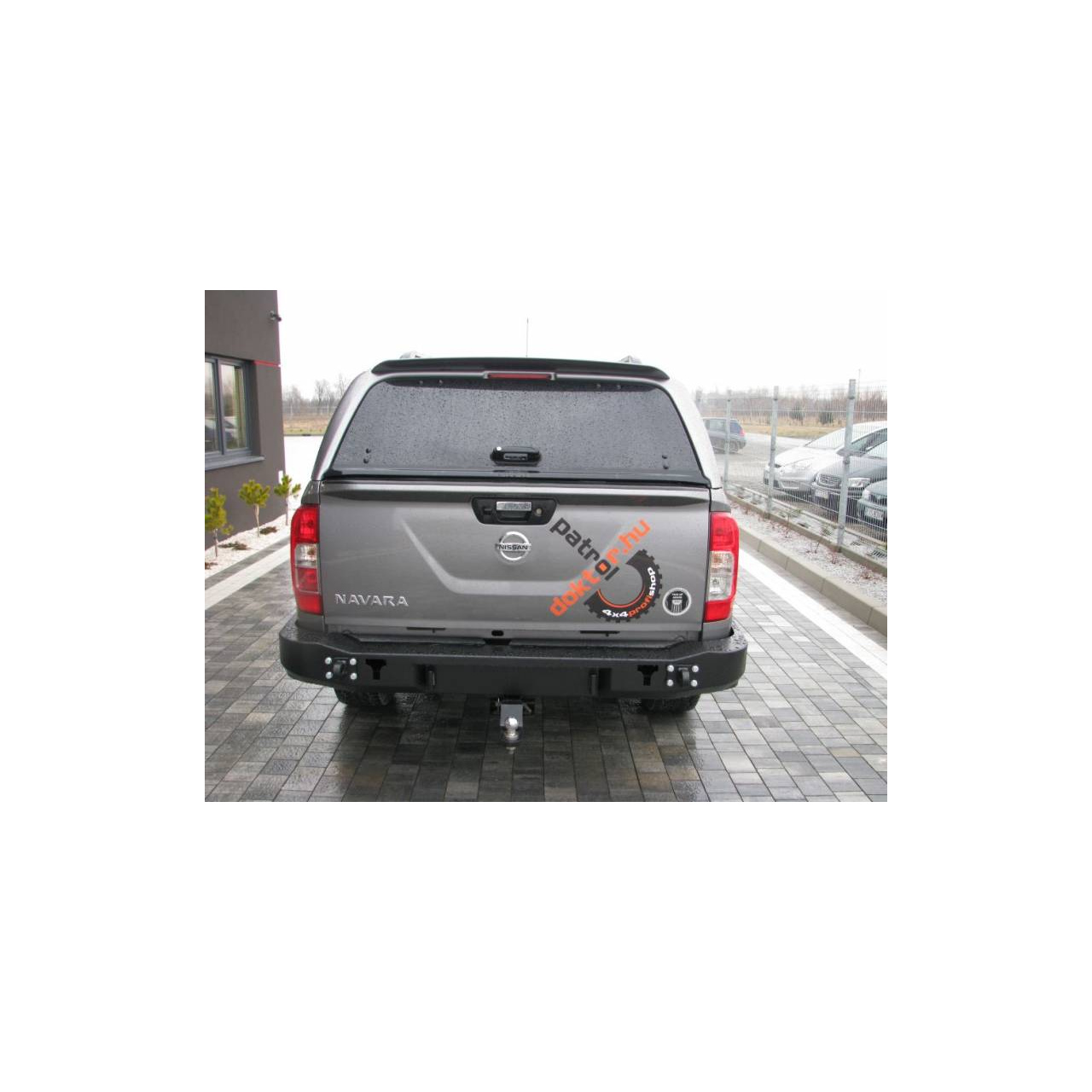 Zderzak tylny stalowy HD Land Rover Discovery I